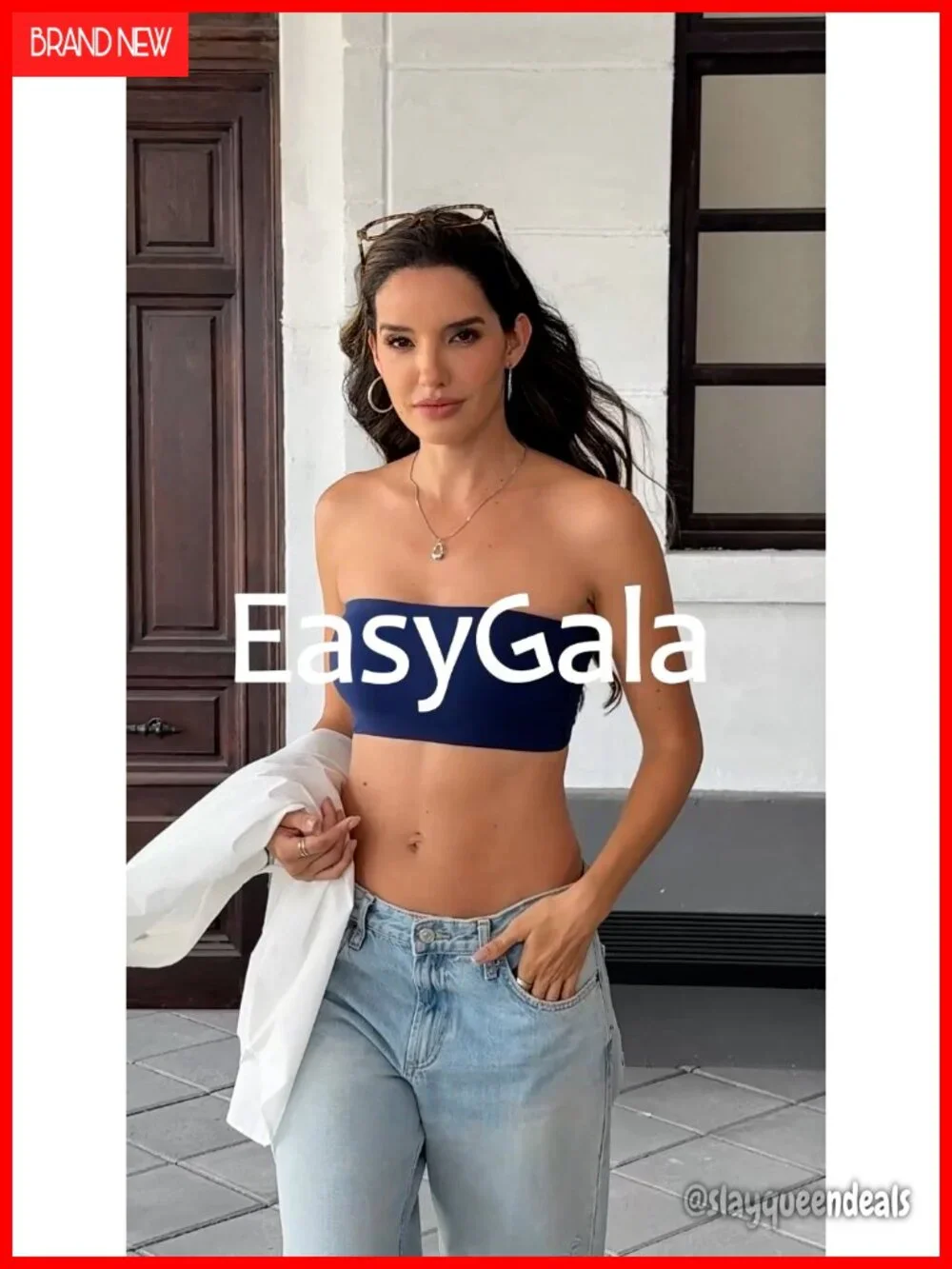 Double Lined Tube Top Crop Tank Top Strapless Bandeau Shirt Going Out Top